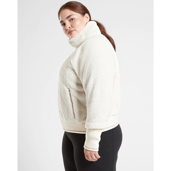Athleta Tugga Sherpa Jacket Sz 1X NWT - Picture 4 of 11